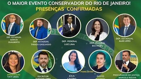 Primeira Conferência Conservadora Brasileira - Rio de Janeiro - 21/10/2023 - TARDE