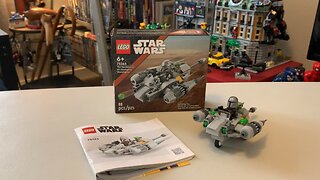 Lego The Mandalorian N-1 Starfighter Microfighter Set Review