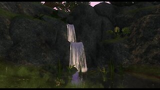 Gently Flowing Waterfall with Soothing Sounds of Nature for Sleep, Study and Relaxation