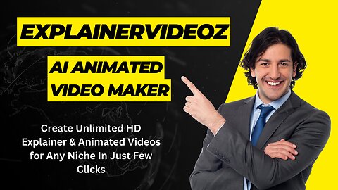 ExplainerVideoz ; AI Based Animated Video Maker Platform