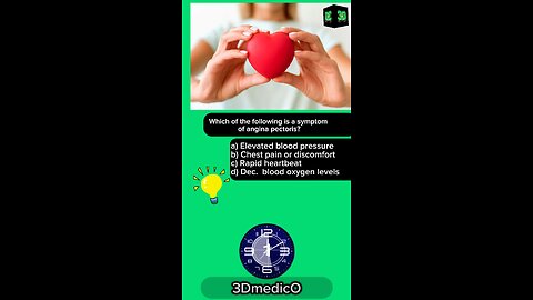 MCQs medical part 3 Heart #medical #mcqs #heart #3Dmedico