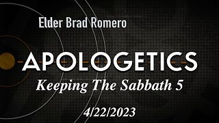 Keeping the Sabbath 5