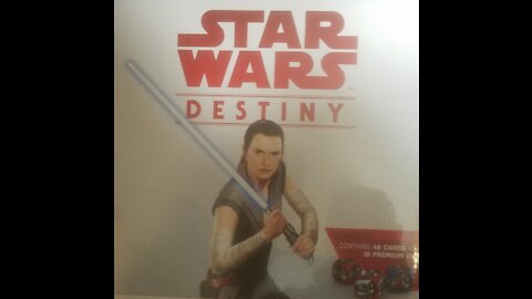 Star Wars Destiny Two-Player Starter Set Card & Dice Game (2017, Fantasy Flight) -- What's Inside