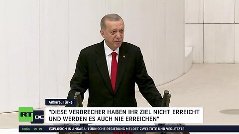 Erdogan zum Anschlag in Ankara: "Terroristen haben ihr Ziel nicht erreicht!"