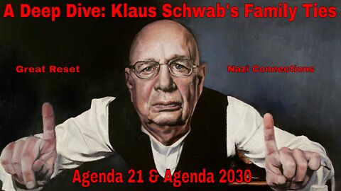 A Deep Dive Into Klaus Schwab: Family Ties & Sketchy Agendas