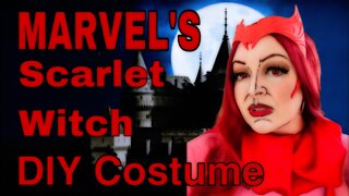 The Scarlet Witch DIY Costume and Make up tutorial
