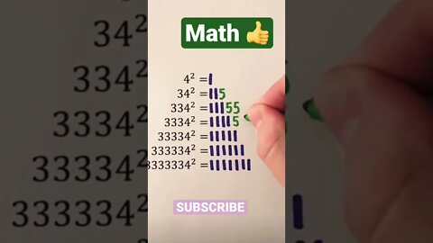 math pattern exponents