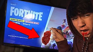 Fortnite, but every DEATH i eat a pepper