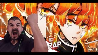 React A Fúria do Deus do Trovão ( Kimetsu no Yaiba Demon Slayer ) WLO - Melhor do mundo