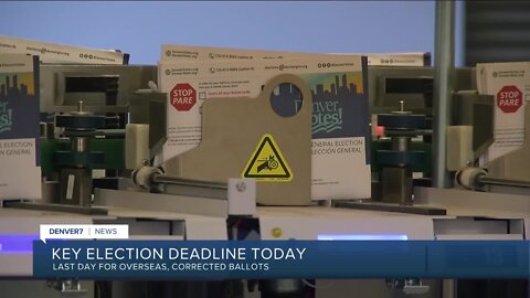 Key Colorado election deadlines coming up this week