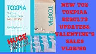 NEW TOXTOXPIA & FACE UPDATES AND VALENTINE'S SALES!VLOG#90 2.9.23#botoxtreatment#botox#botoxlipflip