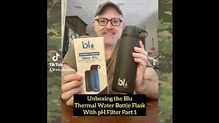 Unboxing the Blu Thermal Water Bottle Flask Part 1