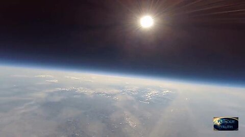 EARTH Is FLAT and NOT SPINNING - SEE FOR YOURSELF (Altitude: 121,000 Feet)