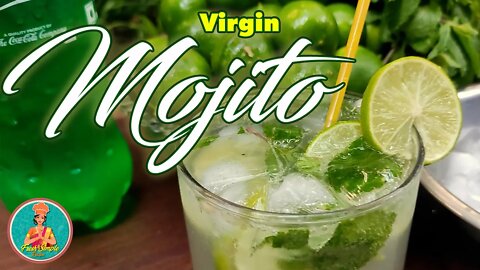 Beat the summer heat Virgin Mojito 🍸 at home Recipe. 🍹 #chilled #Summertime #SummerVibes