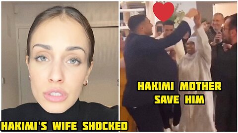 Hakimi's wife Hiba Abouk's Reaction after filing for a divorce as All Money in Hakimi's Mother Name