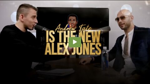 ALEX JONES W/ MAJOR INTEL BOMBS W/ DAVID ICKE THE MATRIX IS REAL IS ANDREW TATE THE NEW ALEX JONES.