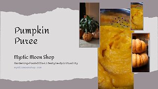 How to Make Pumpkin Puree - Preserving Food