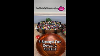 6 Scoops For Kevin L!!!!!! #13819 Link in BIO!! #onelinkatatimeshop #scoops #d20keychain #dice