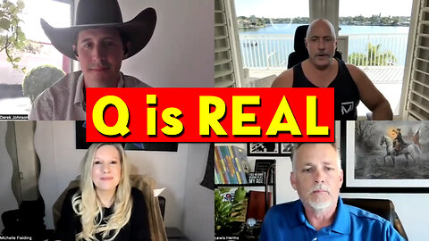 Q is REAL - Derek Johnson - Lewis Herms & Michael Jaco BREAKING