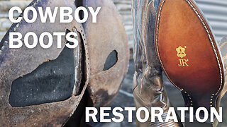 Cowboy Boot Restoration | Frye Boots Get a Total Makeover