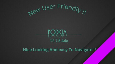 Linux| Install And First Look At Italian Made Modicia OS | The Linux Tube