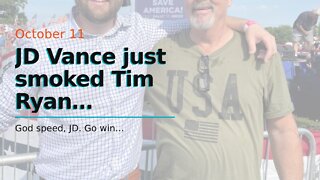 JD Vance just smoked Tim Ryan…