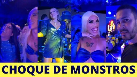 Choque de Monstros do Bem Diz Carlinhos Maia em Sua Festa Azul