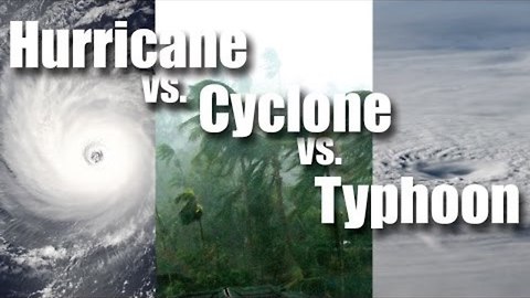 HurricanevsTyphoonvsCyclone