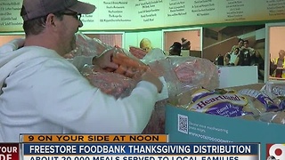 Freestore Foodbank giving away thousands of meals