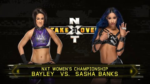 WWE 2k22 Sasha Banks vs. Bayley – NXT Women’s Championship Match: NXT TakeOver