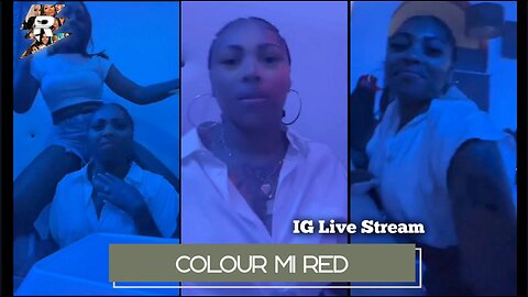 Colour Mi Red Twerking at the club with friends