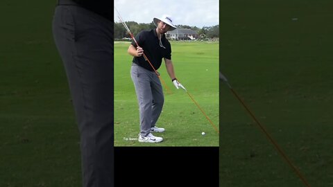 how to finally shallow the golf club with the 2 stick drill #shorts