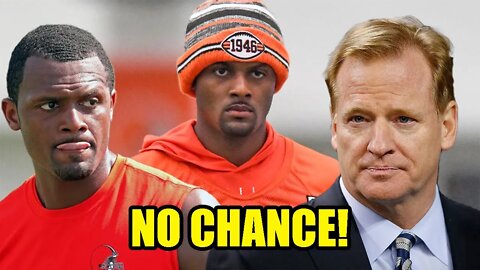 DESHAUN WATSON is willing to ACCEPT this as YEAR LONG SUSPENSION looms! The NFL is NOT going for it!