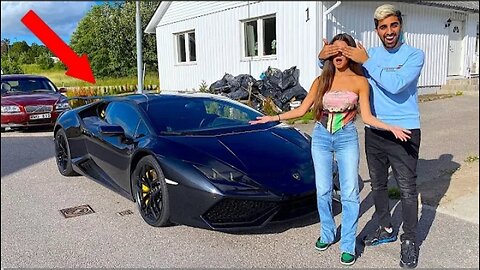 Picking up Girl in a LAMBORGHINI....