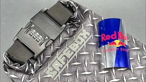 [1313] Red Bull Can Opens Slash Resistant Bag