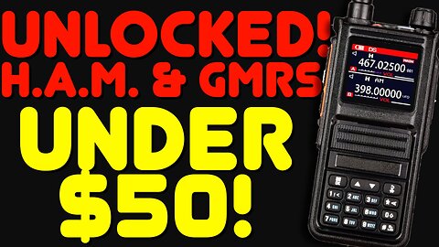 Low Cost Unlocked Ham Radio HT - Radtel RT-470X Review