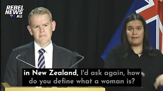 New Zealand PM Can’t Define What A Woman Is