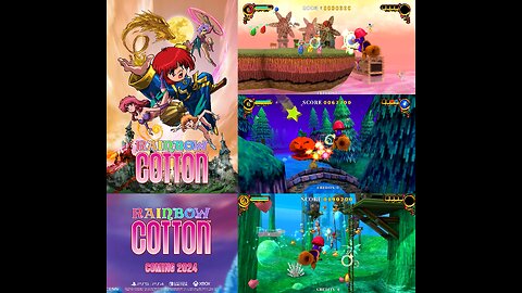 Rainbow Cotton Remastered (Everyone's Fav Candy Loving Red Head Witch Girl is BACK!! Her Japanese-only 3D Dreamcast Entry finnally gets a Localization!)