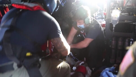 Coast Guard reaches mountain village of Annette, Haiti; medevacs 20