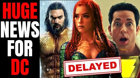 MASSIVE DELAYS For Aquaman 2 And Shazam 2 | More CHAOS For DC As Warner Bros Shakeup Continues