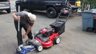 I Really Bad Review for Troy Bilt 28" Lawn Mower
