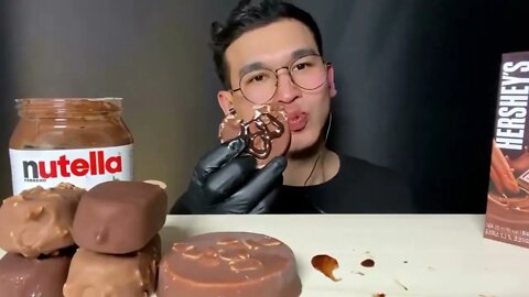 Mukbang eating chocolates yummy. Pls Like, Subscribe and Comment. Thank you
