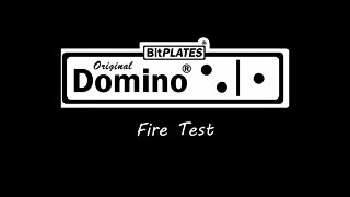 How to Protect your Bitcoin from Emergency with The BitPlates Domino: Fire Test - EconoAlchemist