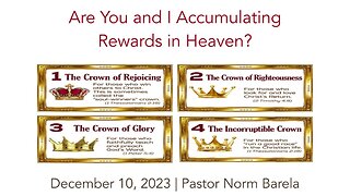 Are You And I Accumulating Rewards in Heaven?