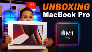 Finalmente! Unboxing do MacBook Pro M1
