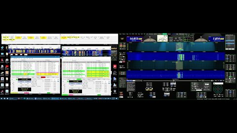 PowerSDR ke9ns Flex-5000 RX2 SO2R WSJT-X configuration example.