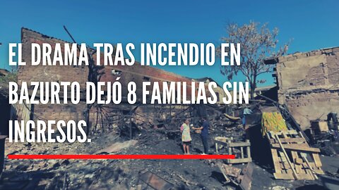 El drama tras incendio en Bazurto dejó 8 familias sin ingresos.