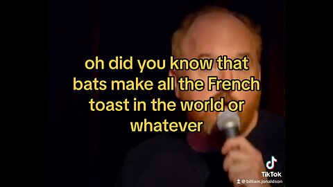 Louis CK doesn’t like bats 🦇