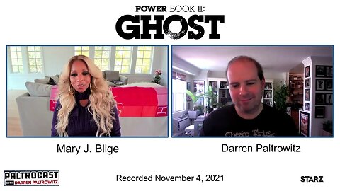 Mary J. Blige ("Power Book II: Ghost") interview with Darren Paltrowitz