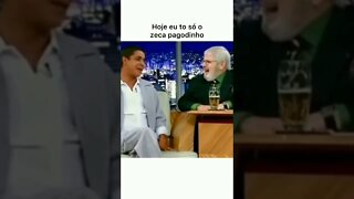 Zeca pagodinho lançando a real